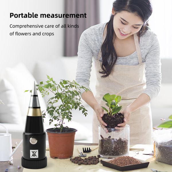 Portable Digital Handheld Soil PH Meter Convenient Moisture Meter For Gardeners Farmers