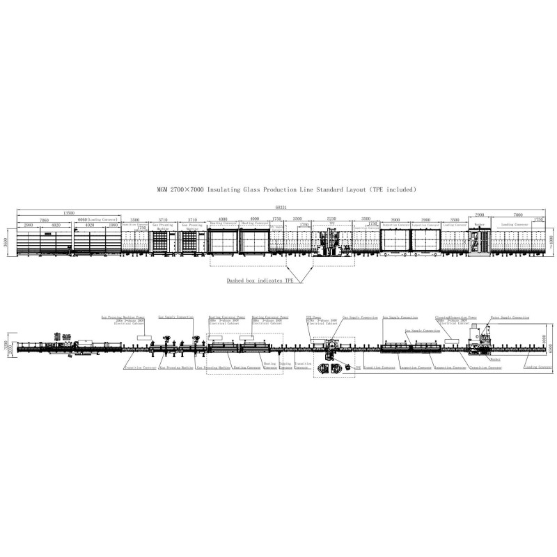 Jumbo Size Insulating Glass Line