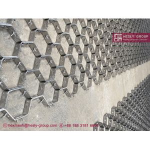 Buy cheap Stainless Steel 410S Refractory Hexagonal Mesh | Reactor Vessels Holding | 19X1 from wholesalers