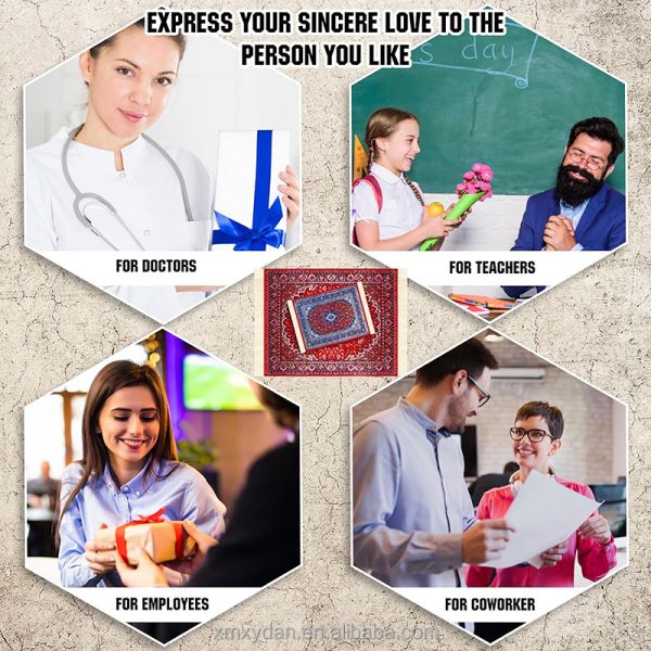 Rubber Mousepad 27x18cm Retro Style Carpet Pattern Table Cup Persian Rug Mice Pad