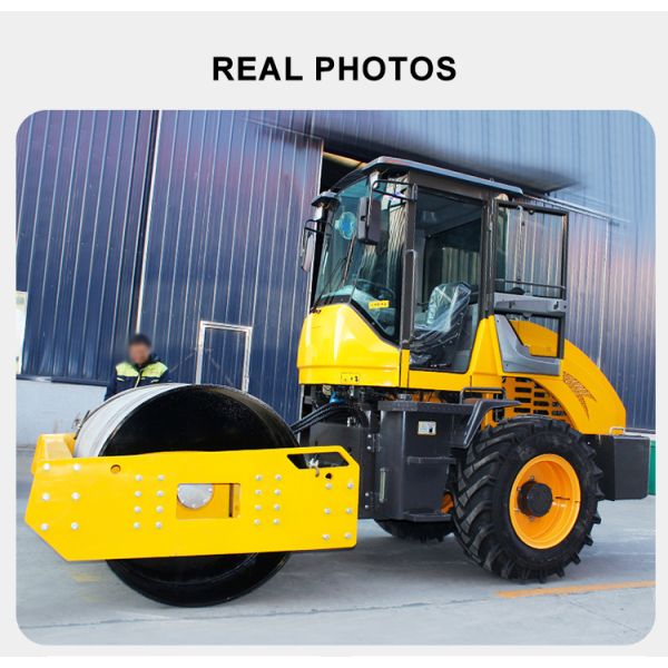 8 Ton Ride-On Asphalt Road Roller Vibrator Compactor Single Drum Road Rollers
