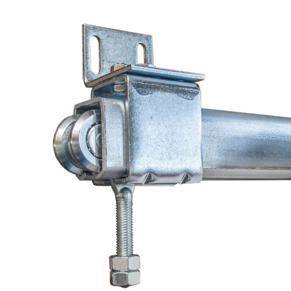 Steel Galvanized Hanging Roller Track System Hanging Door Roller Rail 1