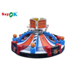 Wholesale Giant Outdoor Inflatable Basketball Hoop Shooting Game Customized Logo from china suppliers