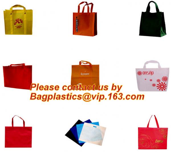 promotion advertising gift shopping bag laminated non woven bag with webbing handle, PP Nonwoven Recycled Bags Recycle B