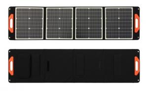 China Camping Travel Photovoltaic 100W Foldable Solar Panel 12V Output Charger CE Certified on sale