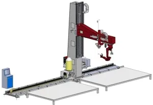 Flexible Robotic Welding Machine Multi Axis Welding Robot For Hybrid Production Lines
