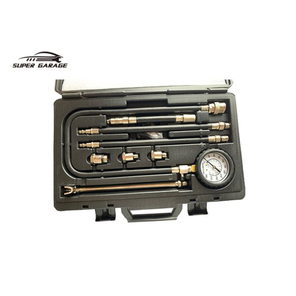 Gasoline Engines Deluxe Compression Tester Kit 2100kPa With Carrying Case