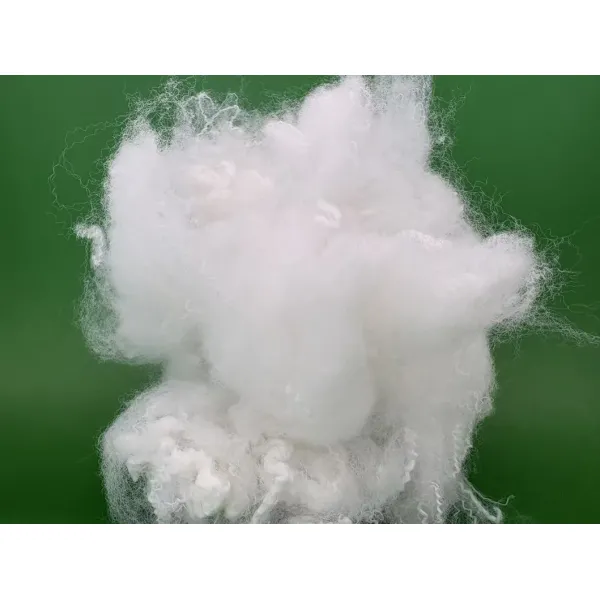 7D*64mm Virgin Solid Raw White Polyester Staple Fiber for Filling
