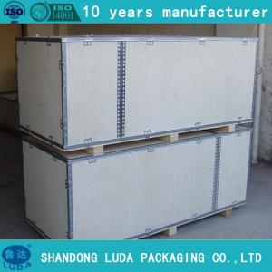 China Reusable Wood Shipping Crates for sale on sale