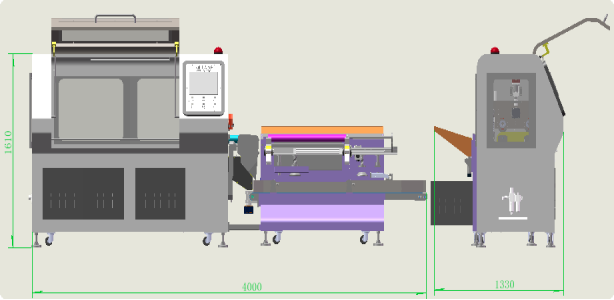 Dual Shaft Roll To Roll Slitting Machine PLC Touch Screen Slitting Equipment 160mm Blade