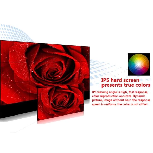 Cinema 4 Screen Super Narrow Bezel Video Wall 2X2 WIFI LAN 3G 4G Optional