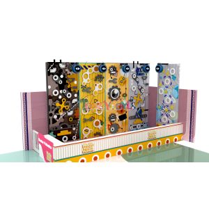 Wholesale Commercial Ninja Warrior Course - High-Capacity Indoor Playground from china suppliers