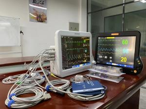 Wholesale Modular ICU Cardiac Monitor Multilingual With ECG NIBP SPO2 Standard from china suppliers