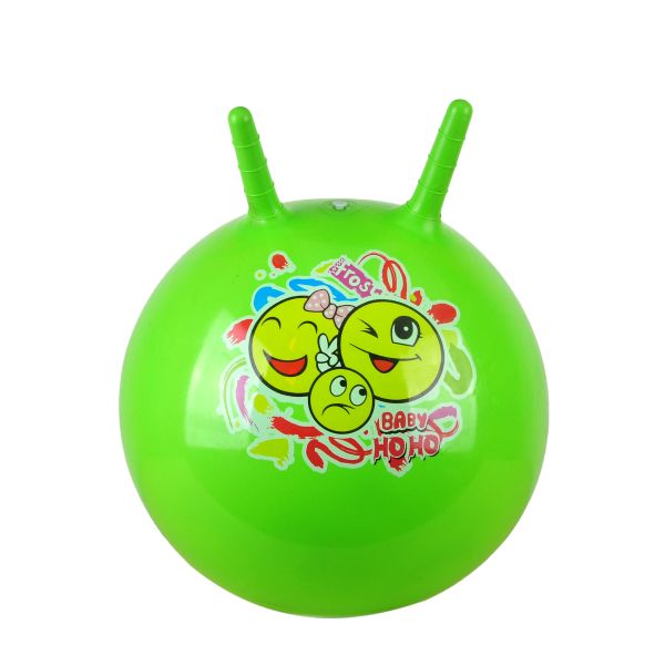 45cm Exercise Jumping Ball , Inflatable Bounce Ball With Decal For Kids