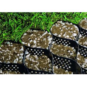 Ground Improvement Black 3D Cellular Confinement Systems