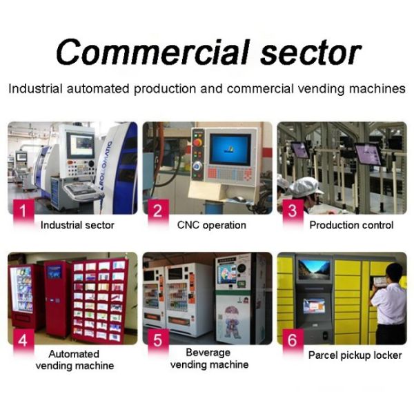 New Design 15.6 Inch LCD Monitor with Backlight and USB Interface 10-Point Capacitive Touch Screen