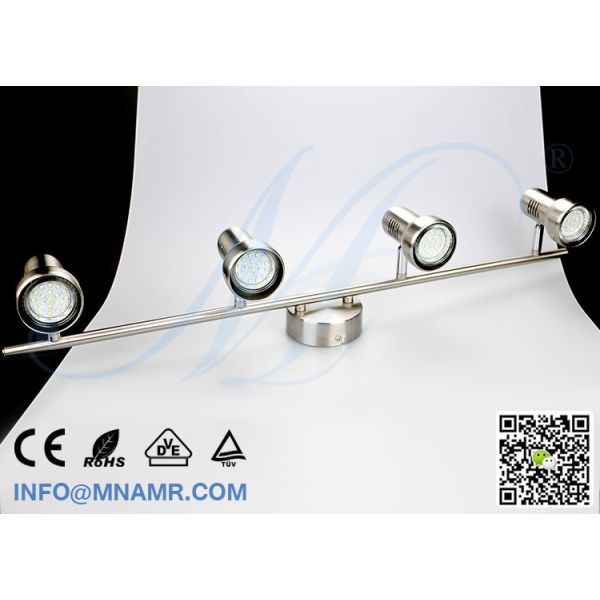 4x5W LED Ceiling Spotlight Fitting AC100-240V with Multi-Direction Adjustable Heads 4x5W LED Ceiling Spotlight Fitting AC100-240V with Multi-Direction Adjustable Heads