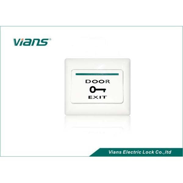 Fire Retardant Material Door Exit Button for Security Access Control System