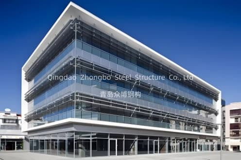 Lightweight Commercial Steel Building Designed for Quick Assembly and Versatile in Hotel Office and Supermarket Structures