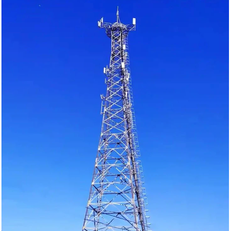 Customized Telecommunication Towers Weather Resistant Wind Resistant Communications Tower