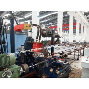 High Frequency Resistance Welded Helical Fin Tubes Carbon Steel / Aluminum