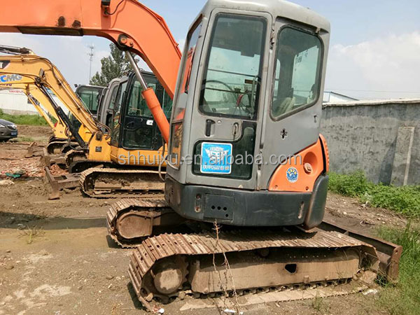 Hitachi in stock Sell High quality used Hitachi ZX55 Mini excavator used japan Hitachi excavator ZX55 for sale