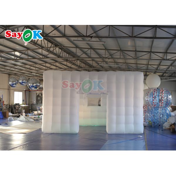 PVC Automatic Inflatable Lawn Tent Nightclub Inflatable Cube Party Tent