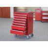 27 Inch Color Customized Mechanic Tool Cabinet On Wheels 7 Drawers With EVA for sale