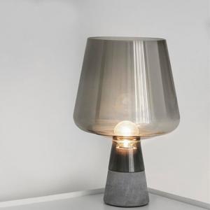 China Nordic Amber Industrial Table Lamp Bedroom Bedside concrete table lamp(WH-MTB-47) on sale