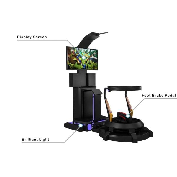 Exclusive Shooting Game Virtual Reality Simulator For Game Zone Customized Color