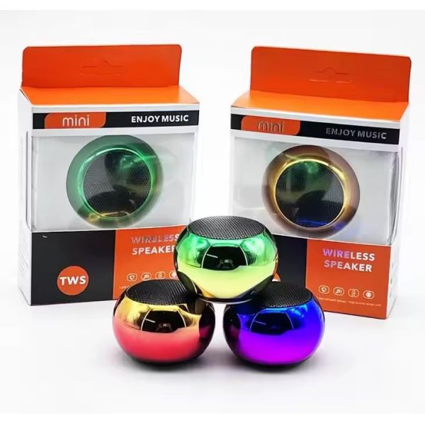 Colorful Portable Mini Wireless Bass Boost Smart Bluetooth Speaker TF Card Lithium Battery Compact