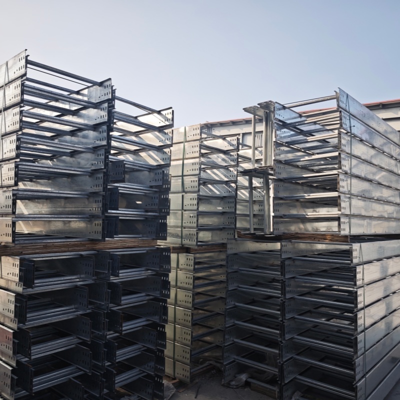 600mm Hot Dip Galvanized Cable Ladder Heavy Duty For Industrial