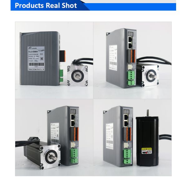 Lichuan DC/AC Closed Loop Stepper Motor Drivers Kit 2.8N.m 2 Phase Nema24 DC24V～110V/AC18V～80V 4.5A 1000PPR