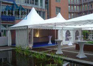 Wholesale White Color Pagoda Canopy Tent With Flooring System All Ground Situations from china suppliers
