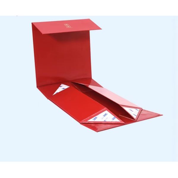 Collapsible Paperboard Paper Packaging Foldable Gift Box With Magnets