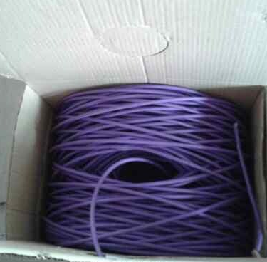 High Frequency UTP network Cat6 SFTP Cable 350M BC Conductor Al Foil Shielded