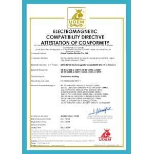 Hebei Yachen Electric Co., Ltd Certifications