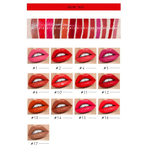 2021 Makeup Accept Small MOQ Customization New Cosmetics Glitter Waterproof Moisturizing Velvet Lip Glaze