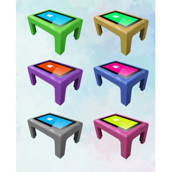 32 Inch Interactive Touch Table | Smart Multi-Touch Screen Display for Education, Retail, Kids Gaming, Learning & Teaching Touch Screen Table with