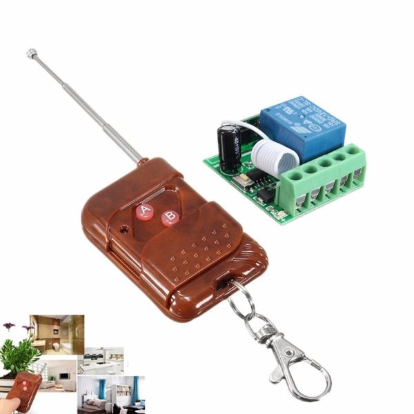 Wireless Remote Control Switch RF 315/433MHZ Relay Wireless POC809