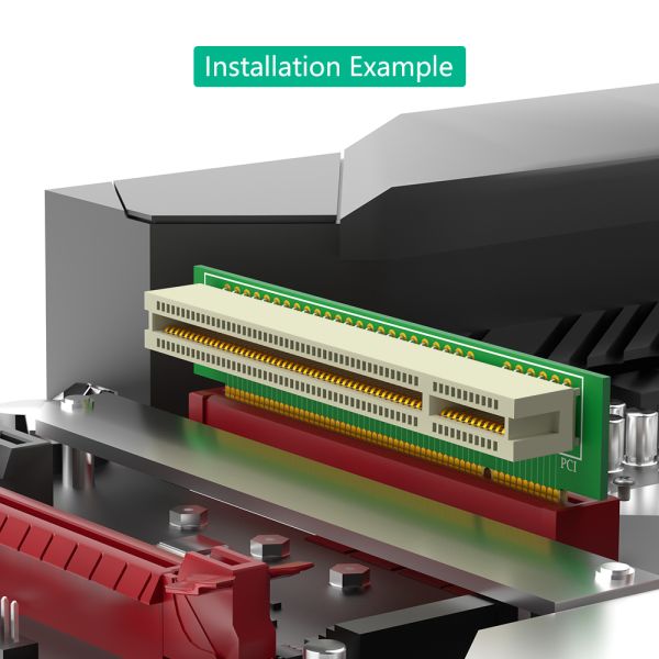 120Pin PCI 32Bit Raiser Card 95x30x20mm for Desktop