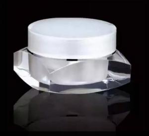 Wholesale empty  50g new Cosmetic Acrylic jar Plastic  face cream Jars and Lids from china suppliers