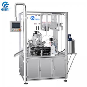 China Semi Automatic Rotary Type Peristaltic Pump Nail Polish Filling Machine on sale