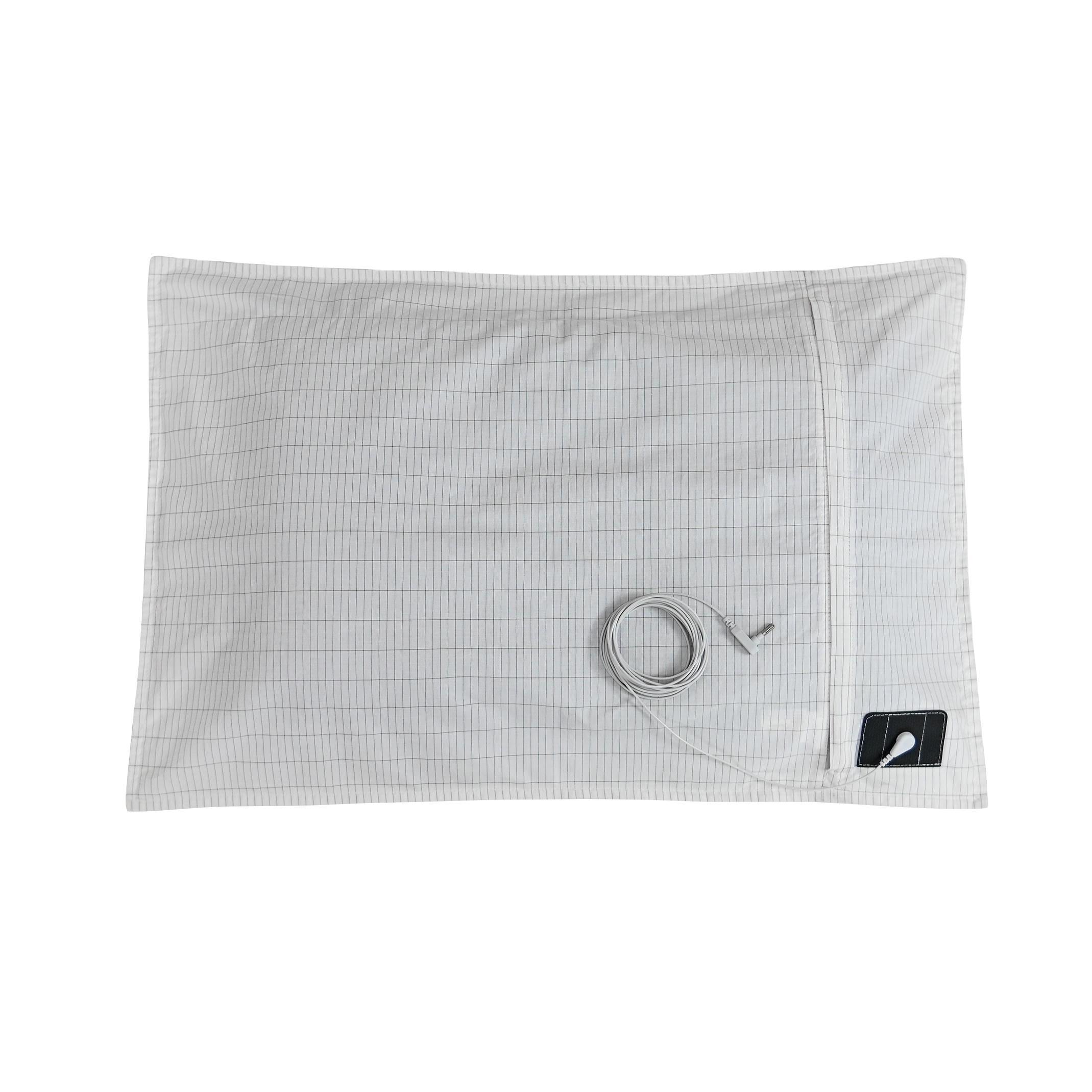 Conductive Earthing Bed Sheet Organic Cotton Ground Esd Conductive Grounding Bed Sheets With EMF Grounding 15FT Cord Protect
