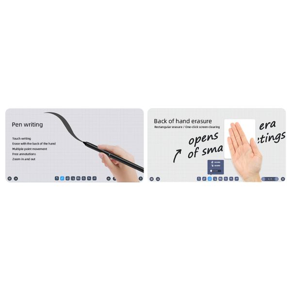 Professional 4K LCD Interactive Touch Screen Smart Board