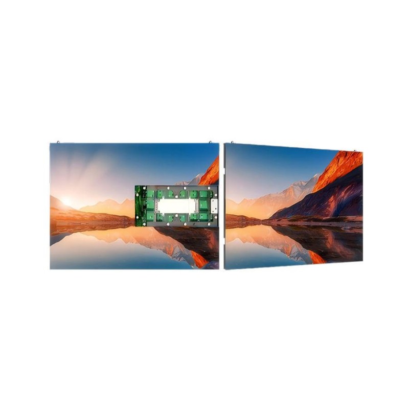 Ultra-thin Double-sided LED Poster Displays 8K LED display for Airports