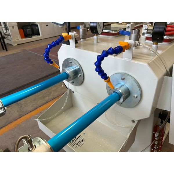Double-screw PVC Pipe Extrusion Machine with PLC Control and Full-automatic Operation for Efficient Production