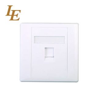 Wholesale LE 86X86mm Or 114x70mm Networking OEM RJ45 Faceplate from china suppliers