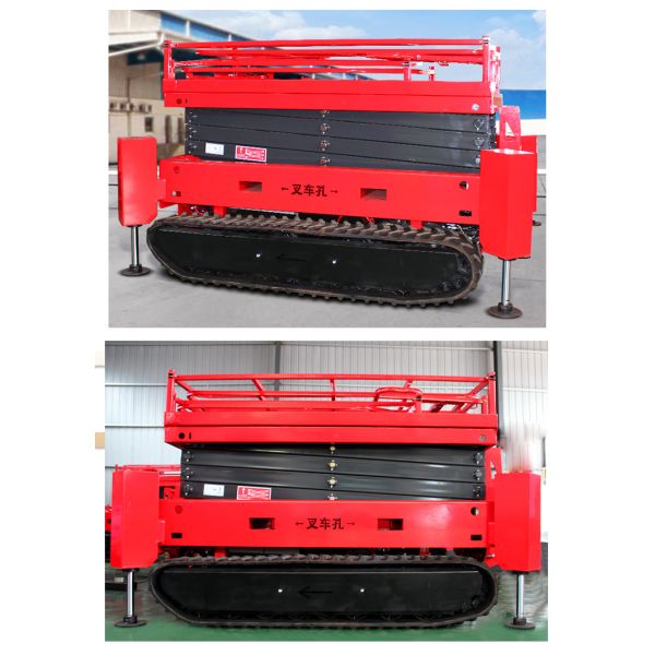 Mini Aerial Work Platform Hydraulic Elevation Platforms Movable Scissor Lift Platform for Sale