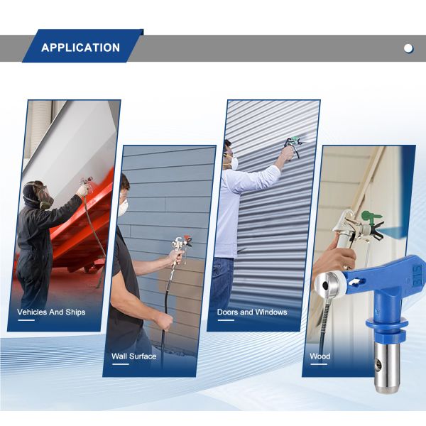 Pressure Resistant Airless Paint Sprayer Gun Long Lasting Precise Control